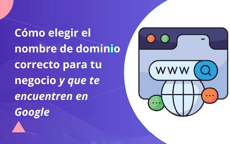 como elegir nombre de dominio para tu sitio web.
