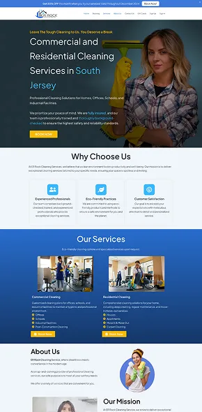 ER Clean New 1 paginas web para limpieza de casas