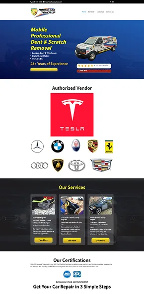 LM Car TouchUp 1 paginas web para mecanicos