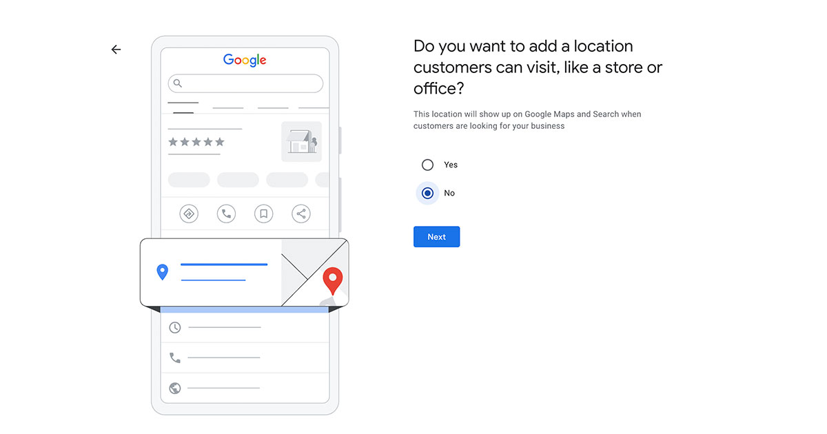 crear perfil de google maps
