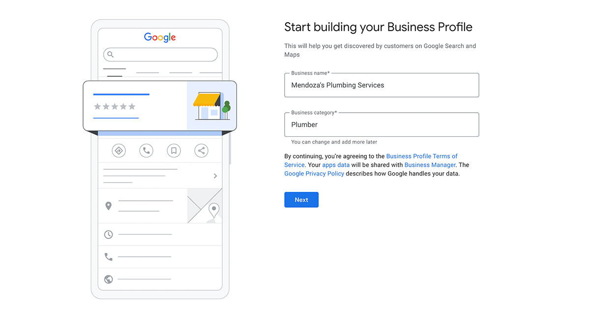 google maps para negocios