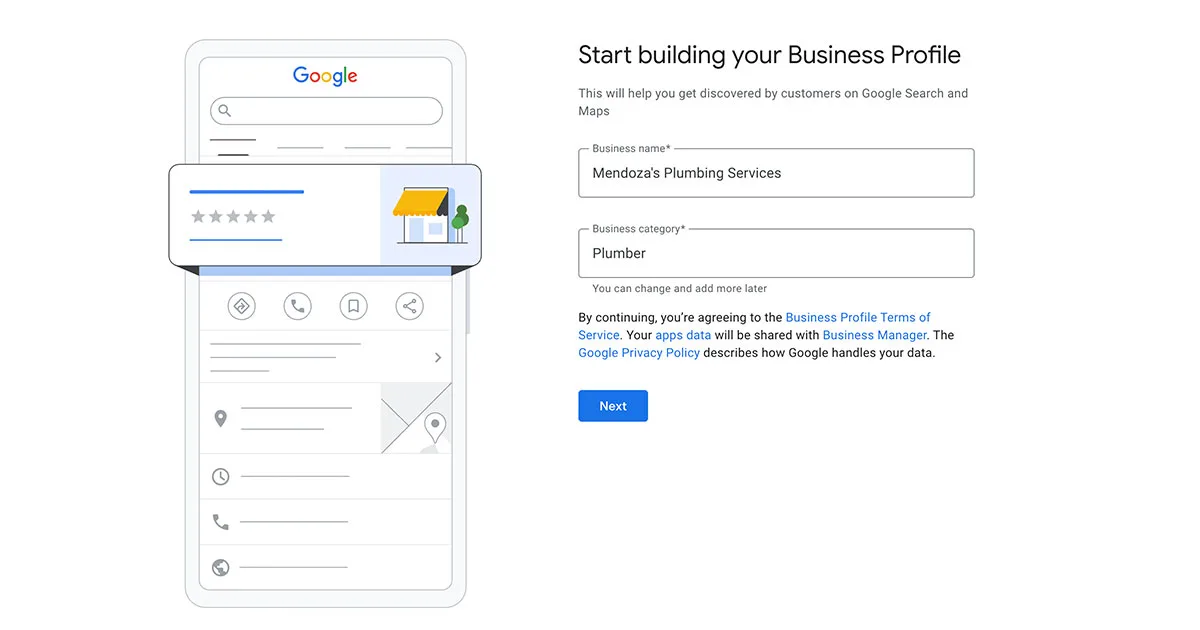 google maps para negocios