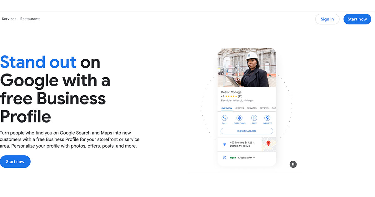 google my business para negocios locales
