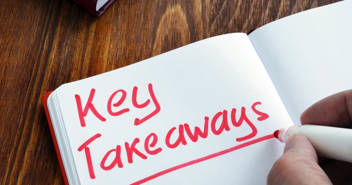 key take away for google ads