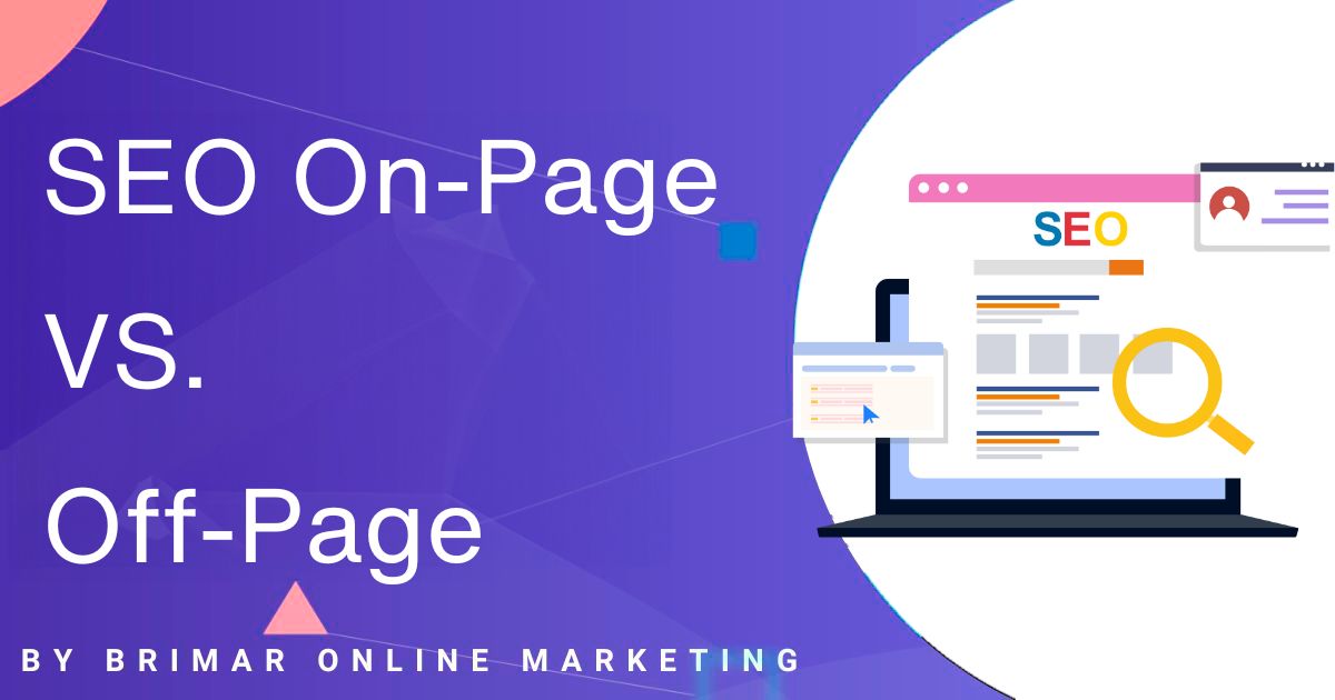 SEO on page vs off page