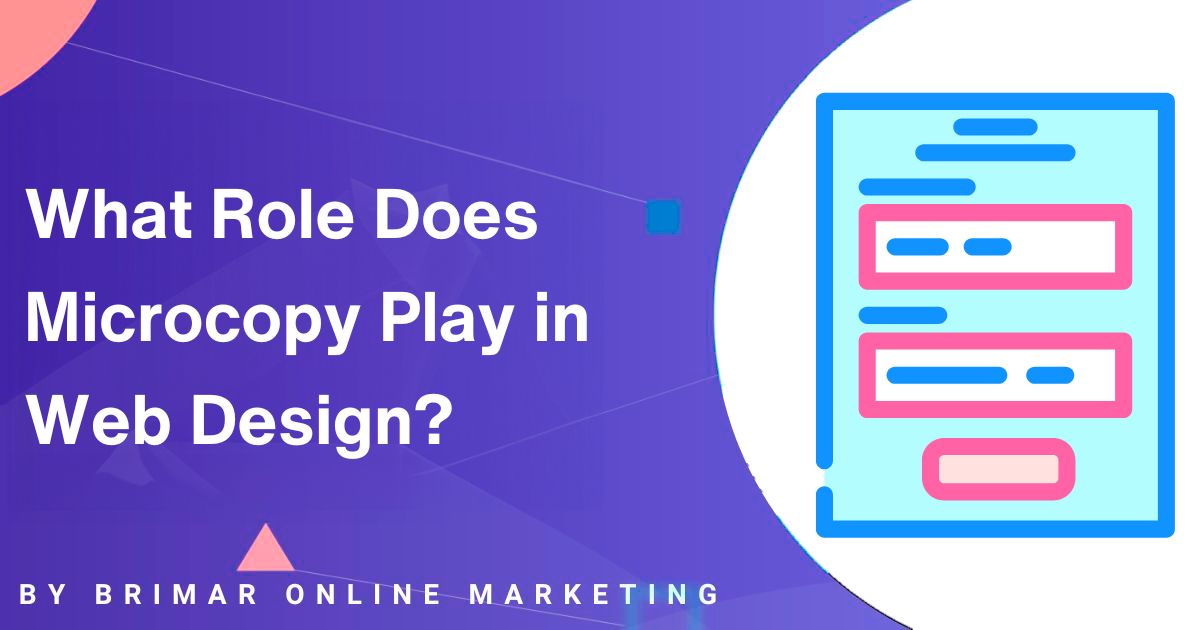 What Role Microcopy Play in Web Design