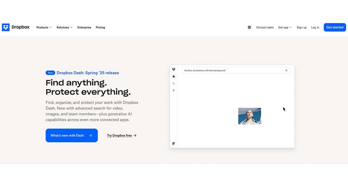 dropbox website