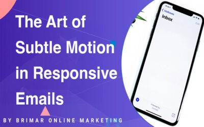 The Art of Subtle Motion in Responsive Emails, Animations Done Right for Emails