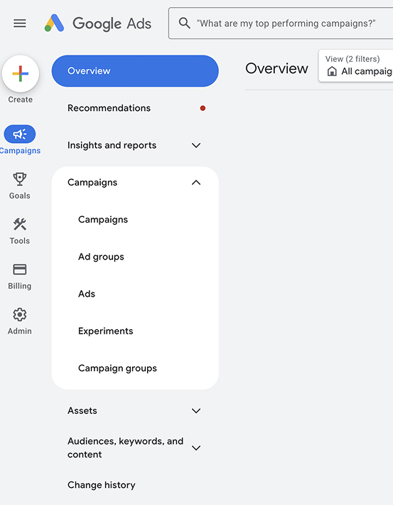 google ads management