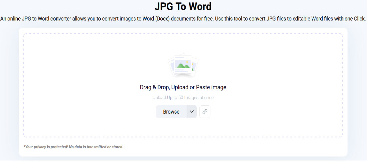 jpg to word converter