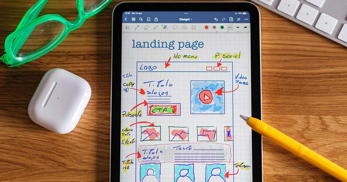 landing page design