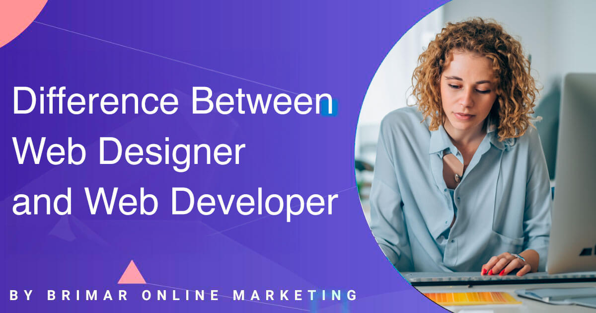 Difference between web designer and web developer